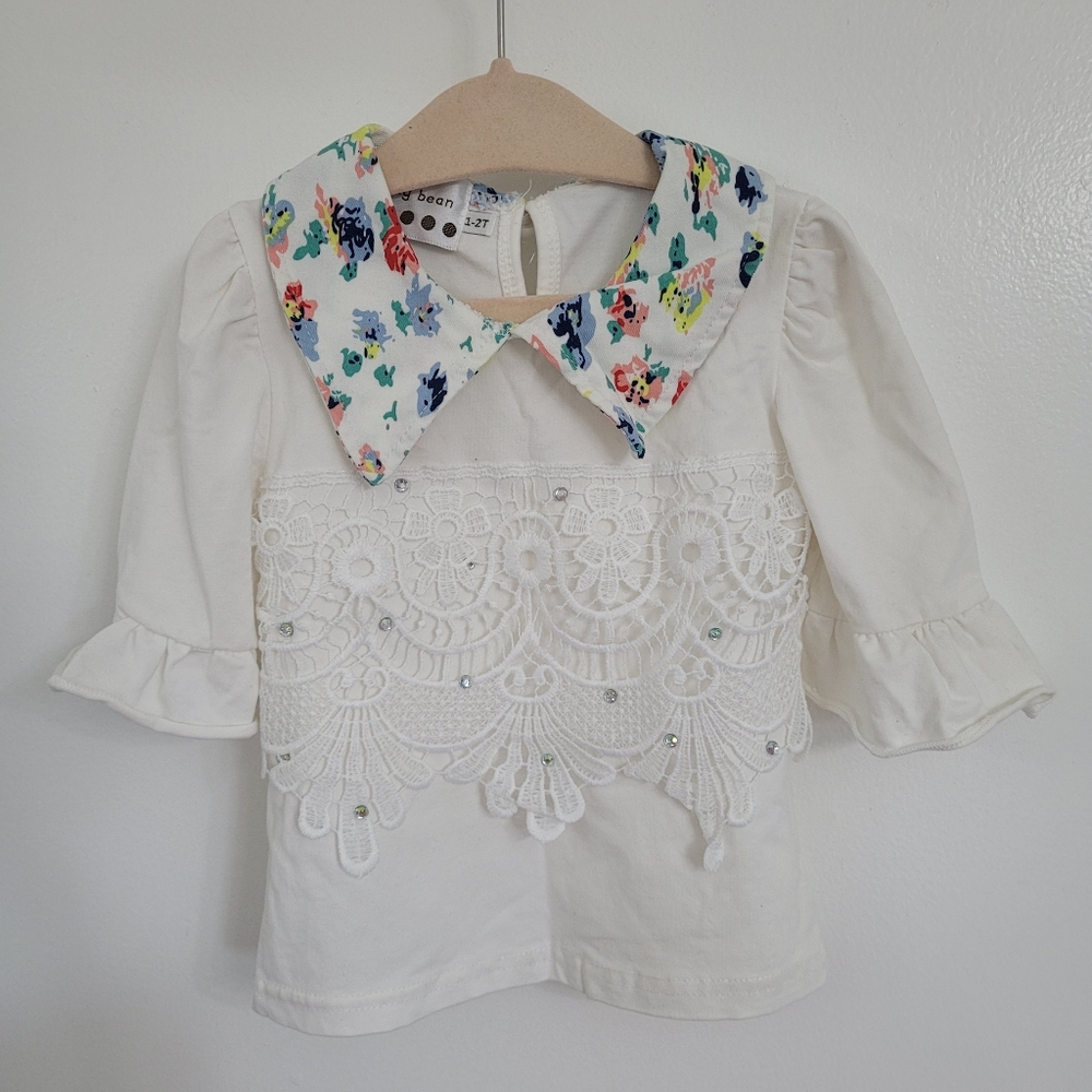 Jelly bean toddler top